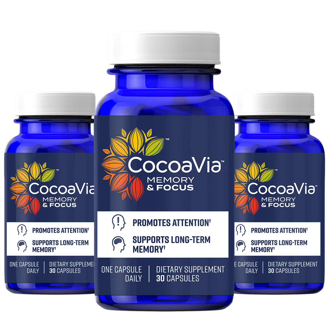 CocoaVia™ Memory & Focus Supplements, 3-Month Supply