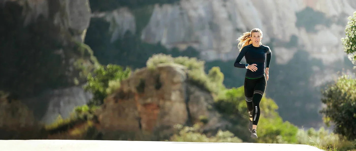 Woman running